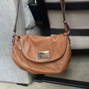 Marc Jacobs Brown Leather Crossbody Bag
